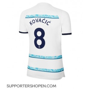 Chelsea Mateo Kovacic #8 Borta Matchtröja Dam 2022-23 Kortärmad